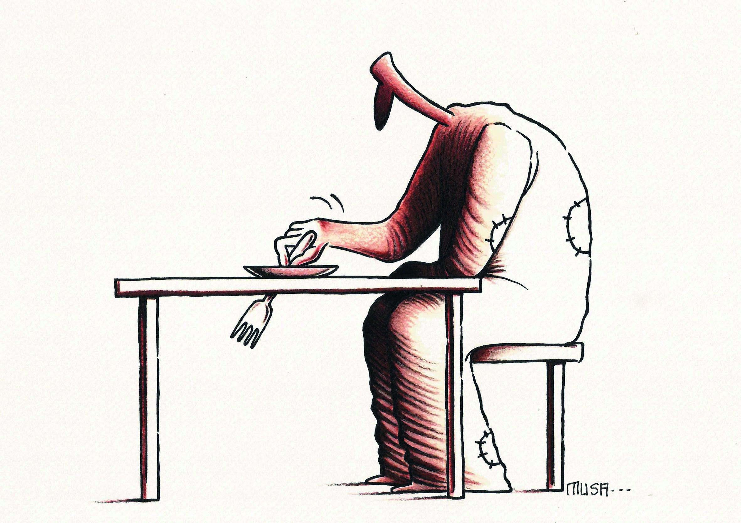 Musa Gümüş söyleşisi Karikatür Evi’nde